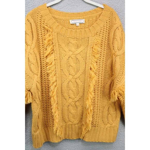 Flying Tomato Anthropologie Chunky Knit Sweater-Size Small-BOHO - Picture 6 of 11